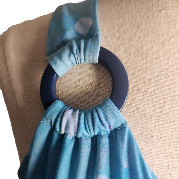 Leoma Lovegrove Bicycle Print "Art to Wear" Dress Size Small - Picture 3 of 16